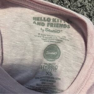 Sanrio Light Pink Hello Kitty Tee